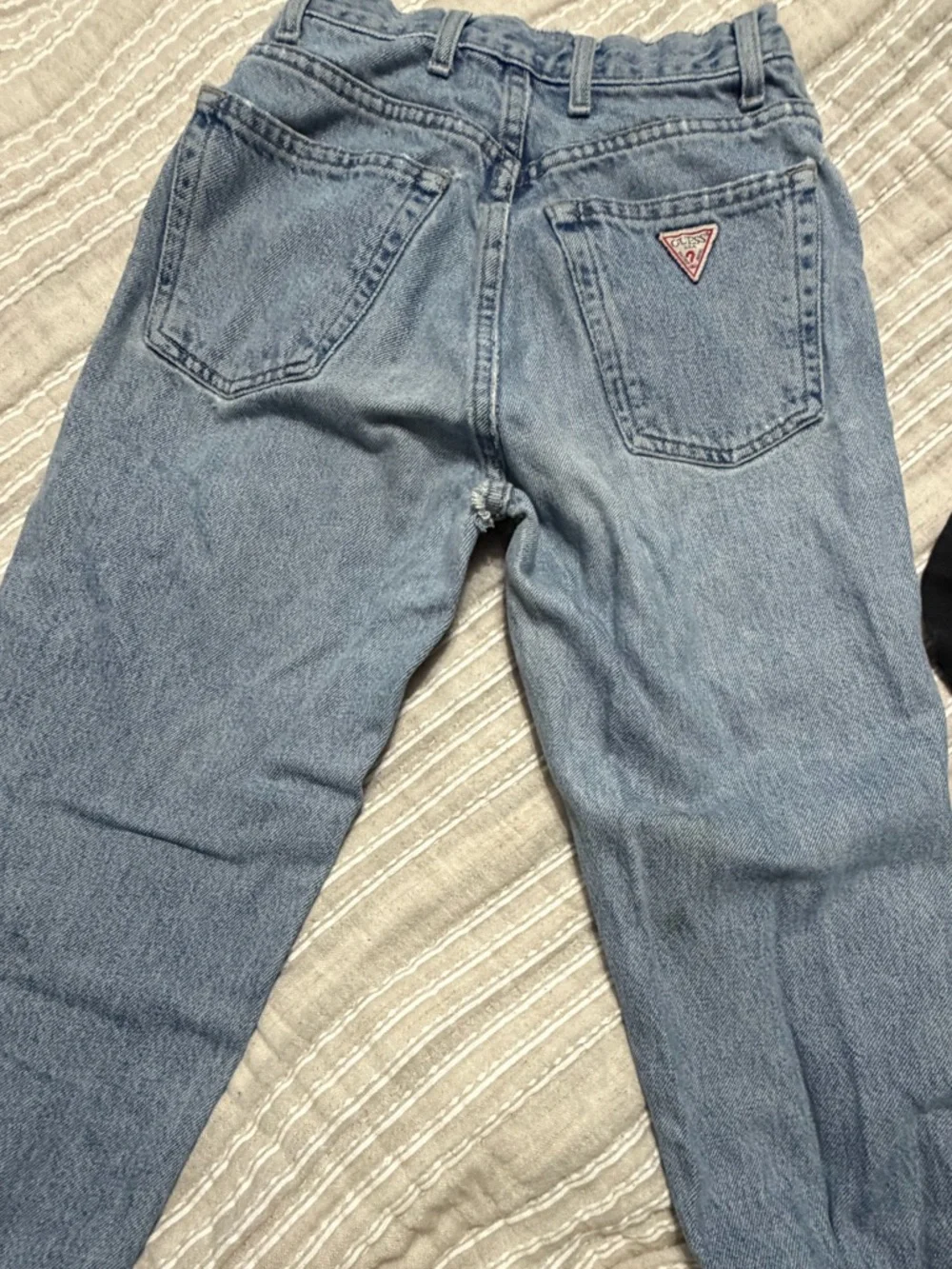 Guess? Vintage Light Wash Jeans with Triangle Patch‎